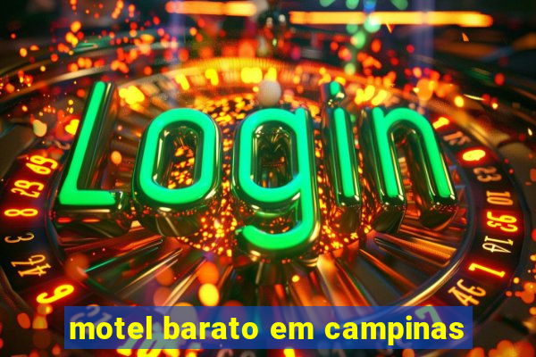 motel barato em campinas